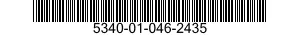 5340-01-046-2435 POST,ELECTRICAL-MECHANICAL EQUIP 5340010462435 010462435