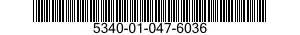 5340-01-047-6036  5340010476036 010476036