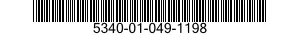 5340-01-049-1198 HINGE 5340010491198 010491198