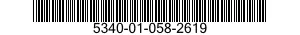 5340-01-058-2619 SPRING,RETRACTABLE 5340010582619 010582619