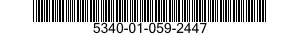 5340-01-059-2447 LOOP,STRAP FASTENER 5340010592447 010592447