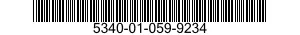 5340-01-059-9234 BOLT ASSEMBLY,CLAMP 5340010599234 010599234
