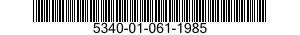 5340-01-061-1985 BRACKET,ANGLE 5340010611985 010611985