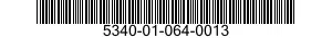 5340-01-064-0013 POST,ELECTRICAL-MECHANICAL EQUIP 5340010640013 010640013