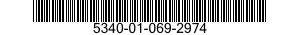 5340-01-069-2974 CLIP,SPRING TENSION 5340010692974 010692974