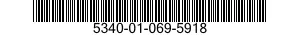 5340-01-069-5918 PLUG,PROTECTIVE,DUST AND MOISTURE SEAL 5340010695918 010695918