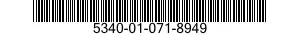 5340-01-071-8949 HINGE,BUTT 5340010718949 010718949