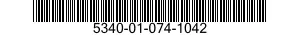 5340-01-074-1042  5340010741042 010741042
