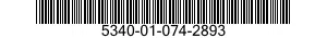 5340-01-074-2893 BUMPER,RUBBER 5340010742893 010742893
