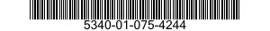 5340-01-075-4244 RING,RETAINING 5340010754244 010754244