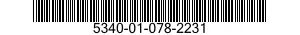 5340-01-078-2231  5340010782231 010782231