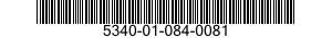 5340-01-084-0081 PLATE,MENDING 5340010840081 010840081