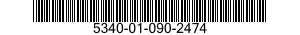 5340-01-090-2474 BRACKET,ANGLE 5340010902474 010902474