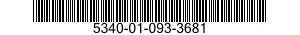 5340-01-093-3681 LEAF,BUTT HINGE 5340010933681 010933681