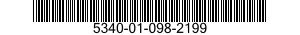 5340-01-098-2199 BRACKET,ANGLE 5340010982199 010982199