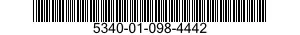 5340-01-098-4442 BRACKET,ANGLE 5340010984442 010984442