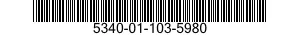 5340-01-103-5980 HINGE,ACCESS DOOR 5340011035980 011035980