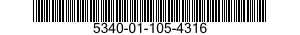 5340-01-105-4316  5340011054316 011054316