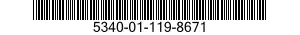 5340-01-119-8671 CLAMP,LOOP 5340011198671 011198671