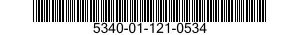 5340-01-121-0534 HINGE,TEE 5340011210534 011210534