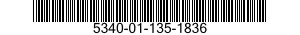 5340-01-135-1836 HINGE,ACCESS DOOR 5340011351836 011351836