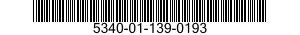 5340-01-139-0193 HANDLE BRACKET 5340011390193 011390193