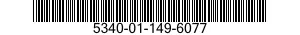 5340-01-149-6077 RETAINER 5340011496077 011496077