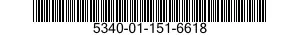 5340-01-151-6618 HARDWARE,MOBILE MOUNTING 5340011516618 011516618