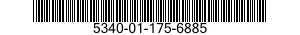 5340-01-175-6885 BRACKET,ANGLE 5340011756885 011756885