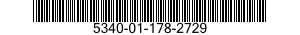 NSN 5340-01-178-2729 5340011782729 011782729 CLEVIS,ROD END