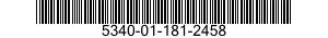 5340-01-181-2458 LOCKING PLATE,NUT AND BOLT 5340011812458 011812458