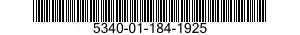 5340-01-184-1925 PLATE,MENDING 5340011841925 011841925