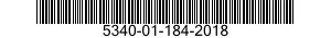 5340-01-184-2018 BRACKET,ANGLE 5340011842018 011842018