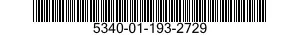 5340-01-193-2729 LOCKING PLATE,NUT AND BOLT 5340011932729 011932729