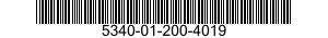 5340-01-200-4019 BRACKET,ANGLE 5340012004019 012004019
