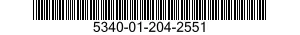 5340-01-204-2551 BUMPER 5340012042551 012042551