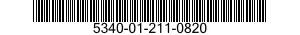 5340-01-211-0820 DAMPER,SHIMMY 5340012110820 012110820