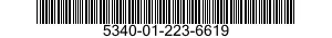 5340-01-223-6619 BRACKET,LATCH 5340012236619 012236619