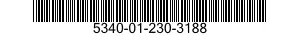 5340-01-230-3188 BRACKET,SUPPORT 5340012303188 012303188