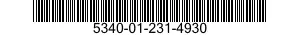 5340-01-231-4930 BRACKET,MOUNTING 5340012314930 012314930