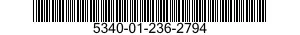 5340-01-236-2794 HINGE,BUTT 5340012362794 012362794