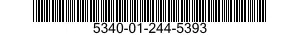 5340-01-244-5393 BRACKET,MOUNTING 5340012445393 012445393