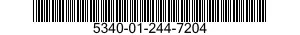 5340-01-244-7204 DISK,SOLID,PLAIN 5340012447204 012447204