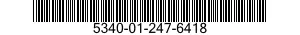 5340-01-247-6418 BRACKET,ANGLE 5340012476418 012476418