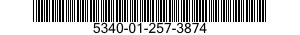 5340-01-257-3874 BRACKET,MOUNTING 5340012573874 012573874