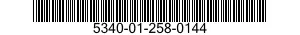 5340-01-258-0144 BRACKET,ANGLE 5340012580144 012580144