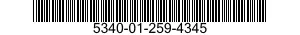 5340-01-259-4345 BRACKET,DOUBLE ANGLE 5340012594345 012594345