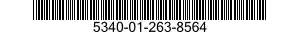 5340-01-263-8564 LEAF,BUTT HINGE 5340012638564 012638564