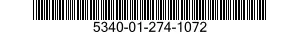 5340-01-274-1072 CLAMP,BRIDGE 5340012741072 012741072