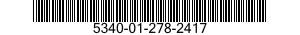 5340-01-278-2417 CAP-PLUG,PROTECTIVE,DUST AND MOISTURE SEAL 5340012782417 012782417